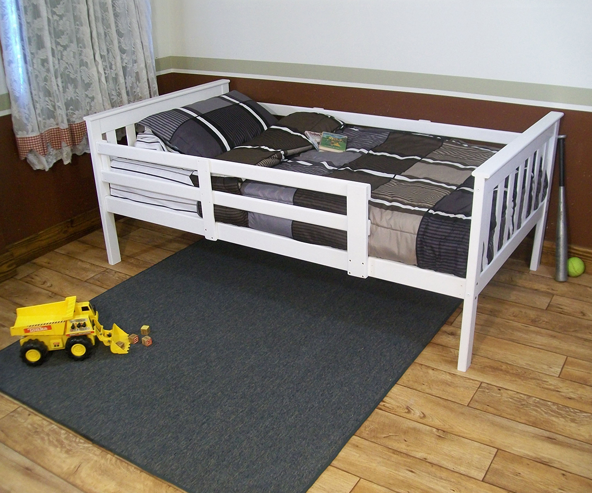 Mission Bed With Safety Rails - Twin - Image 5