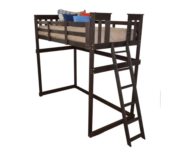 Loftbed With End Ladder - Twin