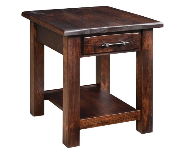 Barn Floor End Table